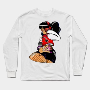 Los Angeles - Latina Nina Doll Long Sleeve T-Shirt